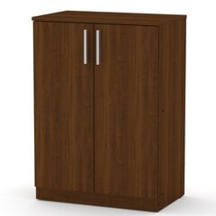 Шкаф КШ-17, коричневый цена и информация | Шкафчики в гостиную | 220.lv