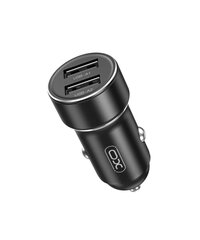 XO car charger CC53 12W 2x USB black цена и информация | Зарядные устройства для телефонов | 220.lv