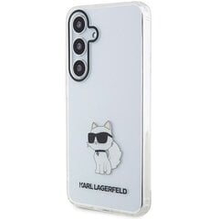 Original Pouch KARL LAGERFELD hardcase IML Choupette KLHCS24SHNCHTCT for Samsung Galaxy S24 transparent цена и информация | Чехлы для телефонов | 220.lv