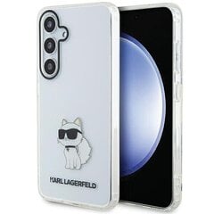 Original Pouch KARL LAGERFELD hardcase IML Choupette KLHCS24SHNCHTCT for Samsung Galaxy S24 transparent цена и информация | Чехлы для телефонов | 220.lv