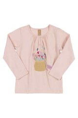 Толстовка для девочек Up Baby, светло-розовая цена и информация | Рубашки для девочек | 220.lv