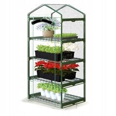 Mini siltumnīca-stādaudzētava Polytunnel 1,4 m² 50x70 cm ​ цена и информация | Теплицы | 220.lv