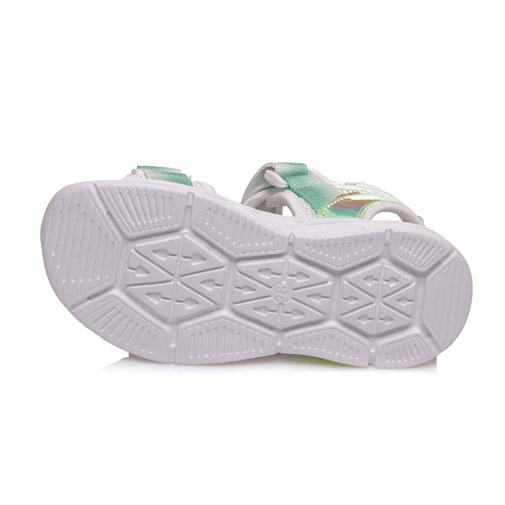 Sandales meitenēm Weestep, zaļas cena un informācija | Bērnu sandales | 220.lv