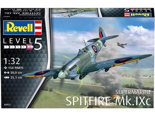 Konstruktors Revell - Supermarine Spitfire Mk. IXc, 1/32, 03927 cena un informācija | Konstruktori | 220.lv