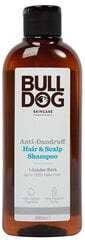 Šampūns pret blaugznām Bulldog Anti-Dandruff Hair & Scalp Shampoo + Jujube Bark + džujubes miza vīriešiem, 300 ml cena un informācija | Šampūni | 220.lv