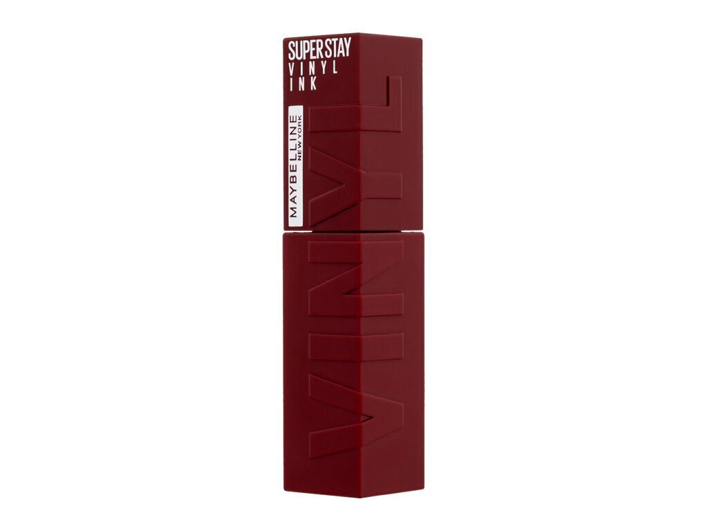 Lūpu krāsa Maybelline Liquid lipstick SuperStay Vinyl Ink, 130 Extra, 4,2 ml cena un informācija | Lūpu krāsas, balzāmi, spīdumi, vazelīns | 220.lv