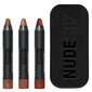 Lūpu zīmuļu komplekts Nudestix90 Nude Mini Lips, 3x2,5 g цена и информация | Lūpu krāsas, balzāmi, spīdumi, vazelīns | 220.lv