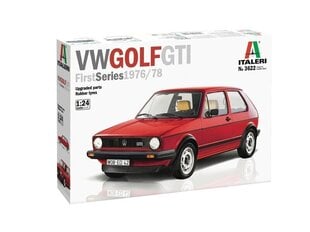 Сборная пластиковая модель. Italeri - VW Golf GTI First Series 1976/78, 1/24, 3622 цена и информация | Конструкторы и кубики | 220.lv