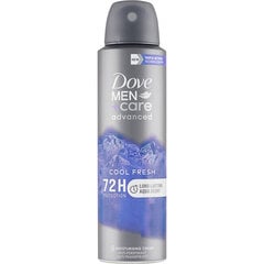 Pretsviedru līdzeklis Dove Men+ Care Advanced Cool vīriešiem, 150 ml cena un informācija | Dezodoranti | 220.lv