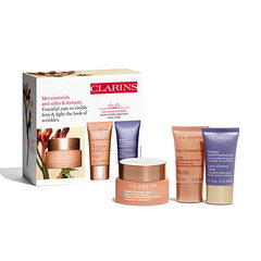 Clarins My Anti-Wrinkle &amp; Firming Essentials sievietēm: dienas krēms, 50 ml + nakts krēms, 15 ml + sejas maska, 15 ml cena un informācija | Sejas krēmi | 220.lv
