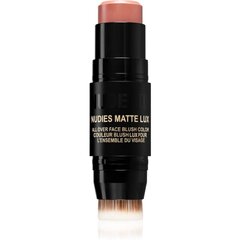 Sejas sārtums Nudestix Nudies Matte Lux Pretty Peachy, 7 g cena un informācija | Bronzeri, vaigu sārtumi | 220.lv