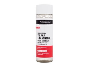 Скраб для лица Neutrogena Clear &amp; Defend+, 125 мл цена и информация | Средства для очищения лица | 220.lv