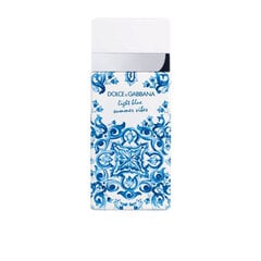 Tualetes ūdens Dolce &amp; Gabbana Ladies Light Blue Summer Vibes EDT sievietēm, 50 ml cena un informācija | Sieviešu smaržas | 220.lv