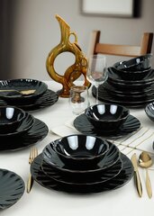 Keramikas trauku komplekts, 24 gab cena un informācija | Trauki, šķīvji, pusdienu servīzes | 220.lv