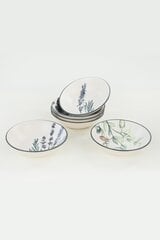 Keramikas trauku komplekts mērcei, 6 gab cena un informācija | Trauki, šķīvji, pusdienu servīzes | 220.lv