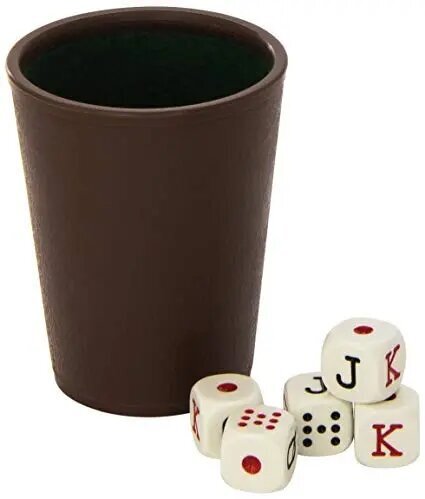 Kauliņu komplekts galda spēlēm Fournier цена и информация | Azartspēles, pokers | 220.lv