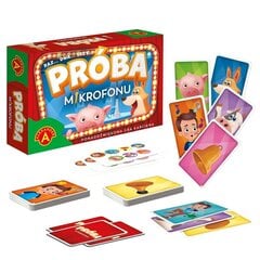 Kāršu spēle Mikrofona pārbaude, PL цена и информация | Настольная игра | 220.lv