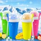 Ledus dzērienu pagatavošanas krūze - Slushy Cup Frozen Magic green cena un informācija | Glāzes, krūzes, karafes | 220.lv