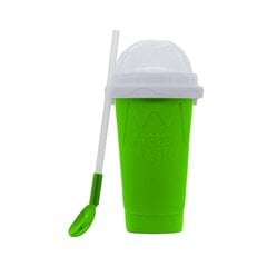 Стакан для приготовления ледяных напитков Slushy Cup Frozen Magic, зелёный цена и информация | Стаканы, фужеры, кувшины | 220.lv