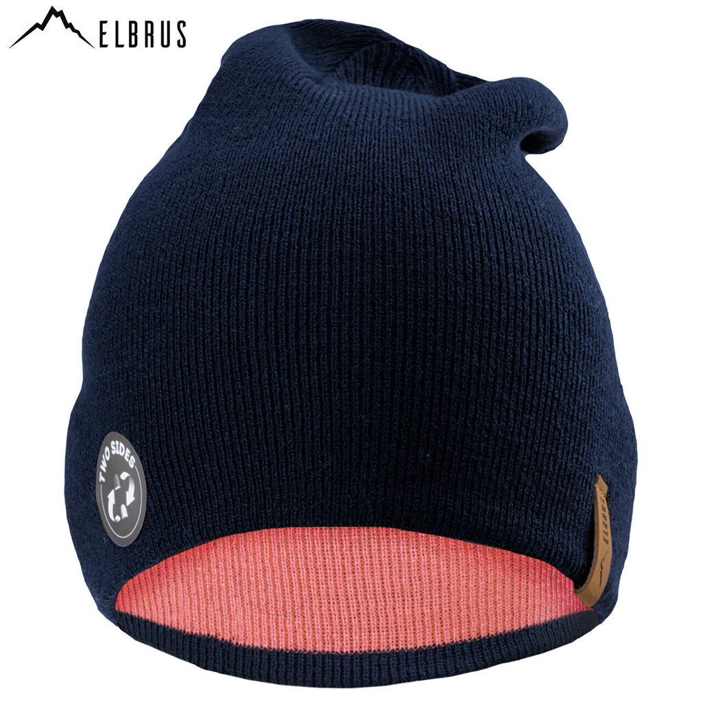 Divslāņu ziemas cepure Trend Elbrus, rozā/zila cena un informācija | Sieviešu cepures | 220.lv