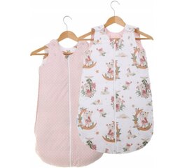Guļammaiss mazulim BabyMam, rozā, 43 cm x 75 cm cena un informācija | Spilveni, guļammaisi, konverti jaundzimušajiem | 220.lv