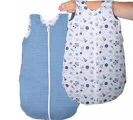Guļammaiss mazulim BabyMam, zils, 43 cm x 75 cm cena un informācija | Spilveni, guļammaisi, konverti jaundzimušajiem | 220.lv