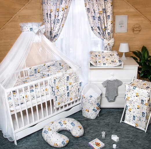 Bērnu gultiņas aizsargs Babymam, 30cm cena un informācija | Bērnu drošības preces | 220.lv