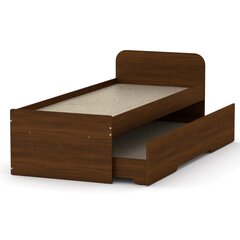 Кровать 80+70, коричневая цена и информация | Кровати | 220.lv