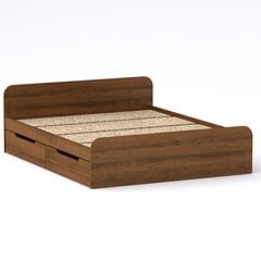 Кровать Виола 160, коричневый цена и информация | Кровати | 220.lv