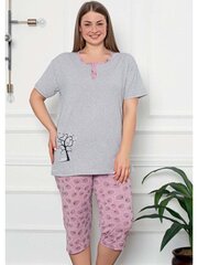 Pidžama sievietēm P1071-PI-48/50, dažādas krāsas cena un informācija | Naktskrekli, pidžamas | 220.lv