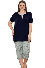 женская пижама ulr261 - темно-синяя 124527-7 цена и информация | Женские пижамы, ночнушки | 220.lv