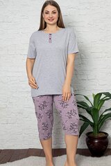 Женская короткая хлопковая пижама P1061-PI-48/50 цена и информация | Женские пижамы, ночнушки | 220.lv