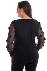 Красивая женская блузка с красивыми рукавами. F700-44 цена и информация | Женские блузки, рубашки | 220.lv