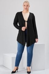 Džemperis sievietēm O192, melns cena un informācija | Sieviešu džemperi | 220.lv