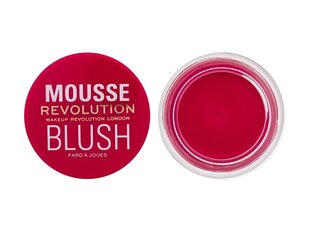 Vaigu sārtums Revolution Mousse Blush Juicy Fuchsia Pink, 6 g cena un informācija | Bronzeri, vaigu sārtumi | 220.lv