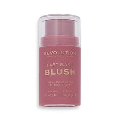 Vaigu sārtums Revolution Fast Base Blush Stick Mauve, 14 g cena un informācija | Bronzeri, vaigu sārtumi | 220.lv