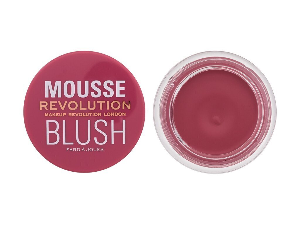 Vaigu sārtums Revolution Mousse Blush Blossom Rose Pink, 6 g cena un informācija | Bronzeri, vaigu sārtumi | 220.lv