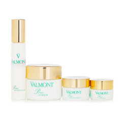 Valmont Prime 24 Hour Gold Retail Set: mitrinošs sejas krēms, 50 ml + sejas serums, 15 ml + sejas maska, 15 ml + acu zonas krēms, 5 ml cena un informācija | Sejas krēmi | 220.lv