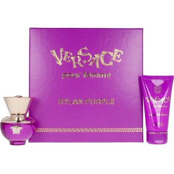 Komplekts Versace Pour Femme Dylan Purple Set sievietēm: parfimērijas ūdens EDP, 30 ml + ķermeņa losjons, 50 cena un informācija | Sieviešu smaržas | 220.lv