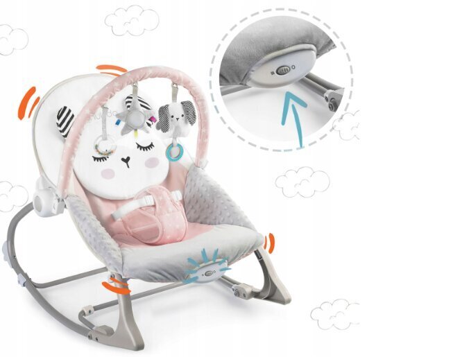 Šūpoles ar vibrāciju mazulim цена и информация | Bērnu šūpuļkrēsliņi | 220.lv