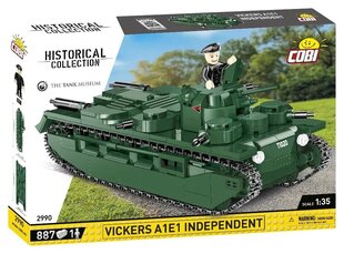 Ķieģeļi Vickers A1E1 Independent cena un informācija | Konstruktori | 220.lv