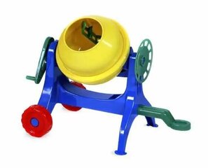 Rotaļu betona maisītājs, dzeltens cena un informācija | Ūdens, smilšu un pludmales rotaļlietas | 220.lv