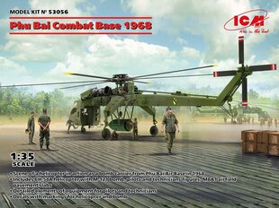Līmējošais modelis ICM 53056 Phu Bai Combat Base 1968 1/35 цена и информация | Склеиваемые модели | 220.lv