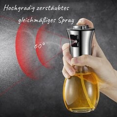 Auyeetek eļļas izsmidzināmā pudele, 200 ml, 2 gab. cena un informācija | Virtuves piederumi | 220.lv