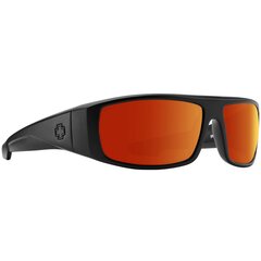 Солнечные очки SPY Optic Logan Happy Boost, матовые черные с оранжевыми поляризационными линзами цена и информация | Солнцезащитные очки для мужчин | 220.lv