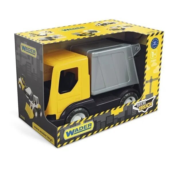 Tech Truck atkritumu vedējs kastītē cena un informācija | Rotaļlietas zēniem | 220.lv