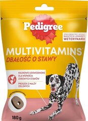 Barības piedeva pieaugušiem suņiem, ar vistu Pedigree Multivitamins, 180 g cena un informācija | Vitamīni, uztura bagātinātāji, pretparazītu līdzekļi suņiem | 220.lv