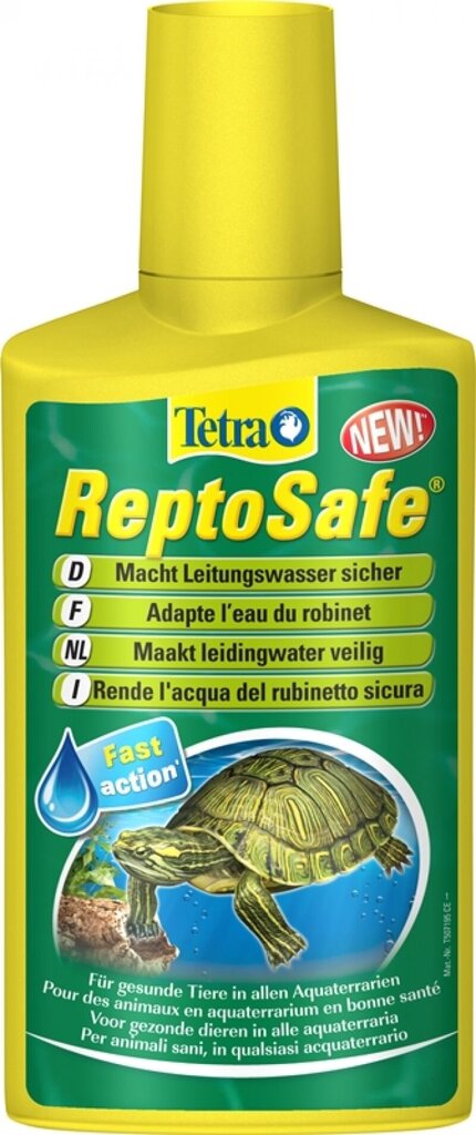 Ūdens attīrīšanas līdzeklis Tetra ReptoSafe, 250 ml cena un informācija | Akvāriji un aprīkojums | 220.lv