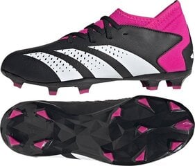 Futbola apavi bērniem Adidas Predator Accuracy.3 FG Jr, 28.izmērs, melni/rozā cena un informācija | Futbola apavi | 220.lv