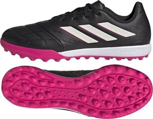 Futbola apavi Adidas Copa Pure.3 TF, 44 2/3. izmērs, melni/rozā cena un informācija | Futbola apavi | 220.lv